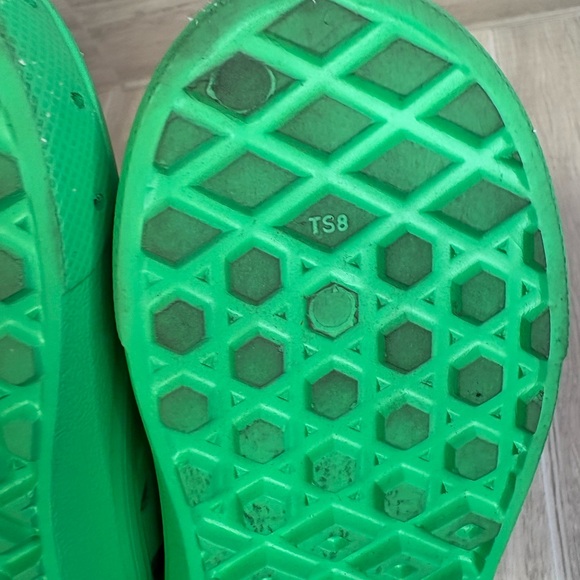 Vans Toddler Green Slip-On TRK Shoes Size 8 - Picture 9 of 9